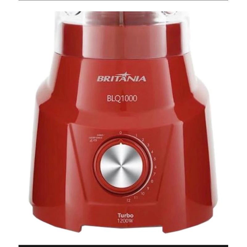 Copo Original Liquidificador Britania B1000 vermelho - Imagem 3