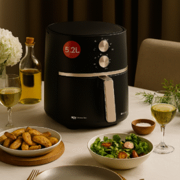 WAP Fritadeira Elétrica Air Fryer GRAND FAMILY 5,2 Litros